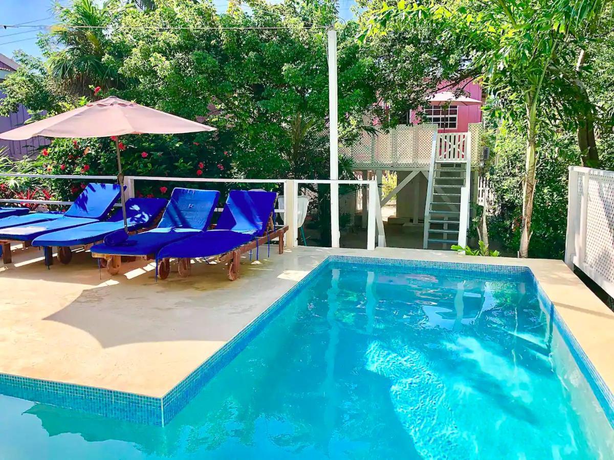 Hummingbirds Cabins Caye Caulker Eksteriør billede