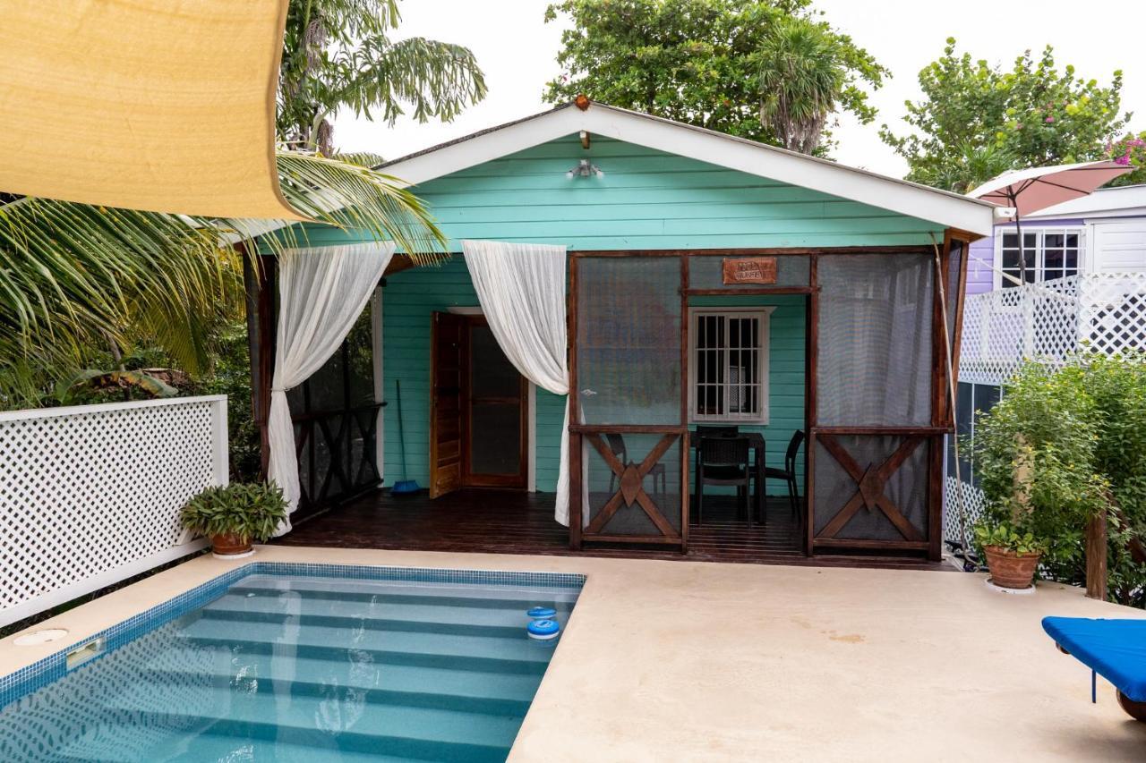 Hummingbirds Cabins Caye Caulker Eksteriør billede